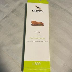 Aetrex Insoles Orthotics med & high arch support women Size L800 (size 9.5-10)